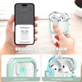 thumbnail image 3 of Funda para AirPods MHYALUDO de cuarta generación, transparente, 3 of 7