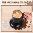 thumbnail image 3 of Self-Heating Coffee Mug - 12oz USB Electric Heated Mug with Temperature Control & 10H Auto Shut Off, Smart Warming Travel Mug for Hot Tea/Coffee, for Office/Home (Black), 3 of 6