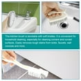 thumbnail image 4 of Txkrhwa 6PCS Deep Cleaning Brushes Set Multipurpose Scrub Brush Kits Include Grips Dish Brush, Bottle Brush, Scrub Brush Shoe Brush for Bathroom, Floor, Tub, Shower, Tile, and Kitchen, 4 of 9