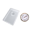 thumbnail image 1 of Relojes de Escritorio Modelos de Silicona Relojes Modelos de Resina Hecho a Mano Europeo con Relojes para Artesanía Resina Fundición Polím Rectangular Sunnimix Manualidades de relojes de escritorio, 1 of 8