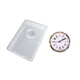 thumbnail image 1 of Reloj de mesa de silicona, modelo de reloj, hecho a mano, de resina, para decoración del hogar. Rectangular, 1 of 9
