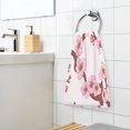 thumbnail image 5 of Pink Blossom Branches Soft 100% Cotton Towel, High Absorbency, Single Pack, 16" x 28", 5 of 7