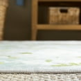 thumbnail image 5 of SAFAVIEH Martha Stewart Igor Floral Machine Washable Area Rug, Beige/Light Green, 8' x 10', 5 of 11