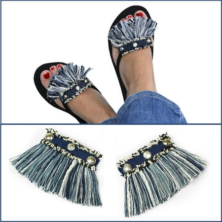 

Flipping Bling - Flip Flop Thong Toe-Post Sandal Interchangeable Bling - Footwear Ornamentation - Shoe Decoration - I Dream of Jeansie