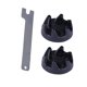 thumbnail image 5 of unbranded 2Ud Engranajes Para Con Llave De Negro Resistente Y Fácil De Instalar Repuesto Original, 5 of 8