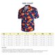thumbnail image 4 of Camisa de surf holgada, de secado rápido y con cuello vuelto en color naranja, talla L Camisa estampada Ocean-Ready para hombre, 4 of 4