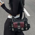 thumbnail image 1 of Bolso Niñas Gran Capacidad Crossbody Versátil Suave Satchel Bolsas Y2K Messenger, 1 of 9