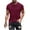 Red, variant on WAENQINLA Men's Crewneck Stripe T-Shirt Fashion Muscle Fit Short Sleeve Tees Soft Big and Tall Athletic Gym Workout Shirt