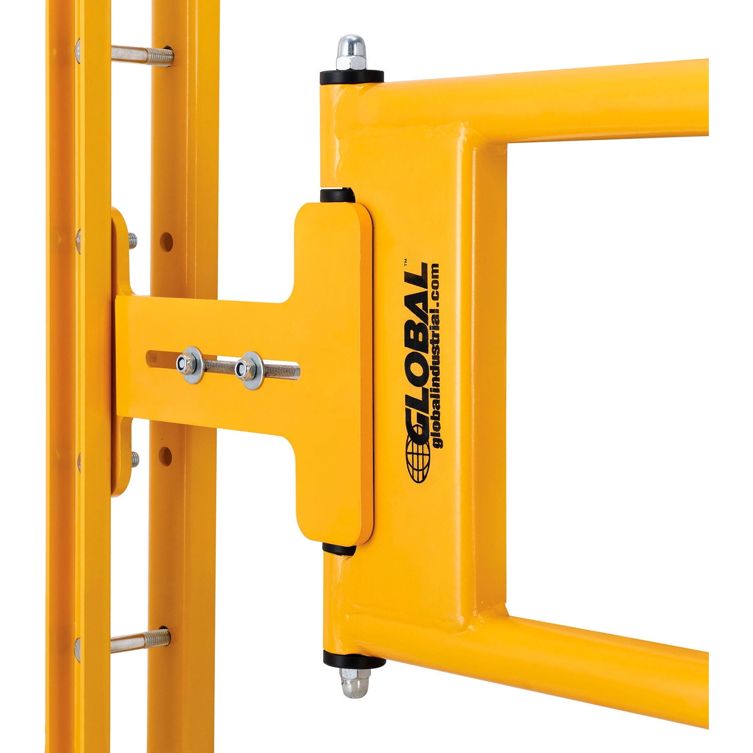 Global Industrial Adjustable Safety Swing Gate, 24"- 40"W Opening