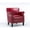 Red, variant on No Sag Spring Design | 26" Arm Height | Patio