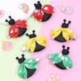thumbnail image 5 of 8PCS Hair Bows Clips, Cute Bees Ladybug Insect Todder Bows Grosgrain Ribbon Girls Hair Accessories for Baby Toddler Infant Girls, 5 of 5