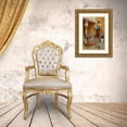 thumbnail image 3 of Rudolf Ernst 19x24 Gold Ornate Framed and Double Matted Museum Art Print Titled - The New Bride, 3 of 4