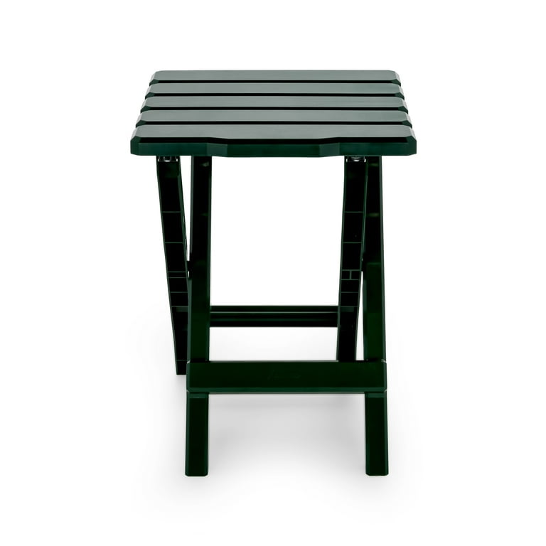 Camco Adirondack Portable Outdoor Folding Side Table Perfect for