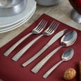 thumbnail image 7 of MegaChef Baily 20 Piece Flatware Utensil Set, Stainless Steel Silverware Metal Service for 4 in Silver, 7 of 7