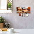 thumbnail image 3 of Thanksgiving Rottweiler Pilgrim Grateful, Thankful, Blessed Fall Welcome Wood Key Holder Rottie Dog Lover Gifts Idea Wall-mounted Key Rack Home Decor - 00021, 3 of 5