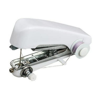 WANGQ Mini Portable Electric Sewing Machine for Quick Stitching Craft Clothes, Home Travel Electric for Beginners
