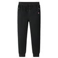thumbnail image 6 of Men's Winter Fleece Sweatpants Sherpas Lined Sweatpants Active Drawstring Jogger Pants Trousers with Pockets Gifts, 6 of 9