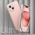 thumbnail image 3 of JETech Slim Case for iPhone 15 6.1-Inch with Camera Lens Full Cover Protection, Ultra-Thin Lightweight Matte Finish Minimalist Protective Phone Cover (Pink), 3 of 6