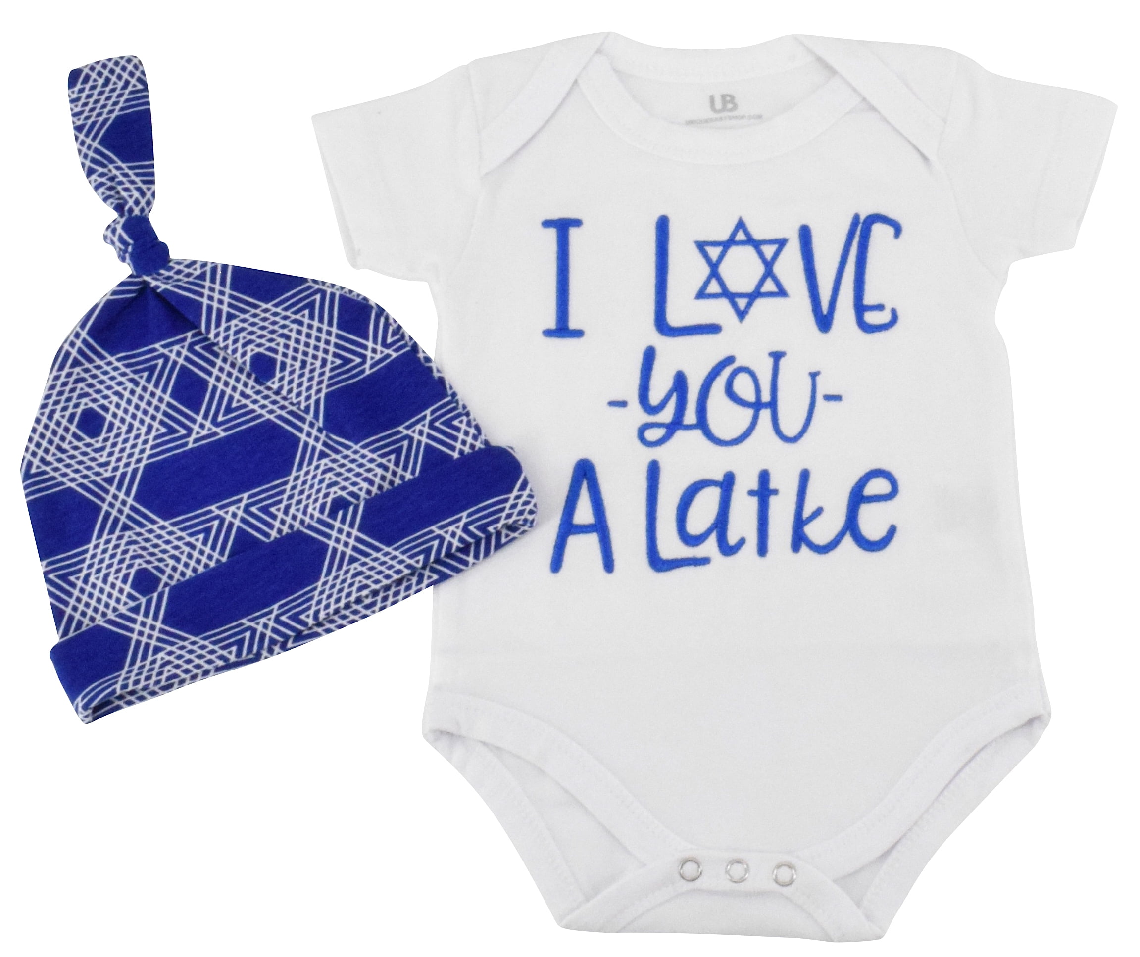 baby's first hanukkah outfit