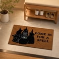 thumbnail image 4 of Miwamany Halloween "Come In For A Spell" Witch Doormat, Halloween Coir Front Door Mat, Spooky Welcome Rug for Porch Entryway Home Kitchen Indoor Decoration, 4 of 6