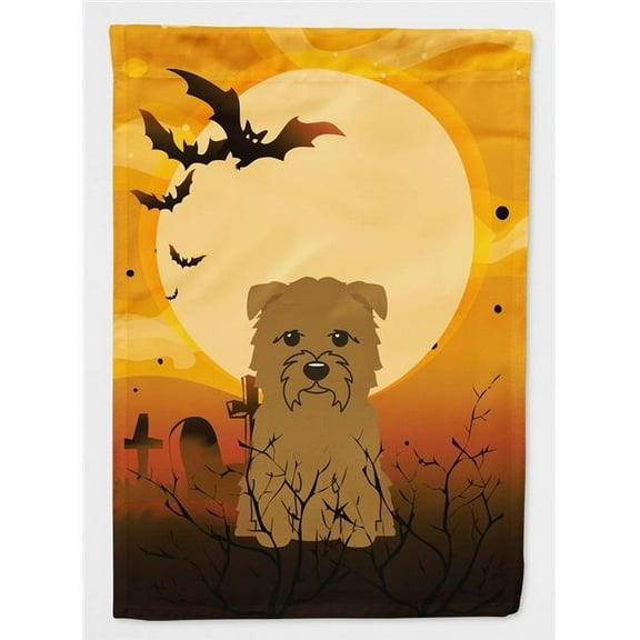 Caroline's Treasures BB4326GF Halloween Glen of Imal Tan Flag Garden Size , Small, multicolor