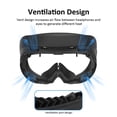 thumbnail image 2 of Breathable VR Face Interface Brackets Sponge Face Pad for Pico 4 VR Headset, 2 of 4