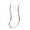 B 50 cm, variant on Xioeram Lady Snake Bone Chain Necklace Lightweight Adjustable with Extended Chain Luster Titanium Steel Valentines Day Gift Jewelry for Dates Work Parties
