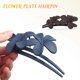 thumbnail image 2 of 5 Pcs Flower Hair Clips Floral Hair Clips Hair Flower Clips Flower Claw Clips Hair Styling Clips Hair Accessories, 2 of 3