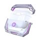 thumbnail image 1 of unbranded Transparente Y Resistente Para Auriculares Morada Con Recorte Para Carga Sin Retirar Estuche, 1 of 8
