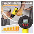 thumbnail image 4 of Pistola De Calor D/temperatura Ajustable 2000w 11pz Belug,  Amarillo, 4 of 5