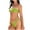 Green, variant on Bixock Swimsuit for Women,Bikinis Sets for Women,Women's Swimsuit Solid Color Bandeau Bikini 2 Piece Set with Detachable Padded Bra Swimsuit