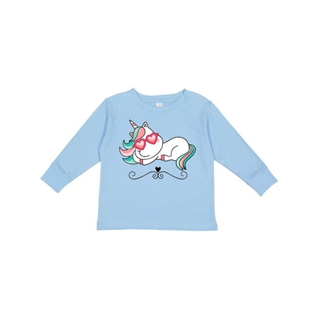 

Inktastic Unicorn Cute Girls Girls Long Sleeve Toddler T-Shirt