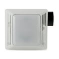 thumbnail image 3 of Broan HD80L 80 CFM 2.5 Sones Heavy Duty Ventilation Fan/Light, Bulb Not Included, 3 of 5