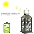 thumbnail image 4 of Outdoor Garden Hanging Lanterns, Waterproof LED Flickering Flameless Candle Lights, 4 of 7