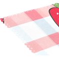 thumbnail image 5 of Ryvnso Placemats Set of 4 Strawberry on Checkered Dining Mats Heat-Resistant Non-Slip Washable Table Mat, 5 of 8