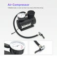 thumbnail image 2 of Mini Air Compressor Electric Pump ABS Automotive Durable Vehicle Air Pump 300 PSI Tire Inflator Pump DC 12V Car Parts, 2 of 8