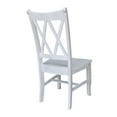 thumbnail image 5 of International Concepts Double XX Back Unfinished Wood Chair, 5 of 9