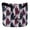 Pied De Poule Pattern, variant on Haosy Navy Blue Burgundy Houndstooth Golf Mallet Putter Cover Strong Magnetic Leather Golf Club Headcover Closure