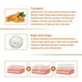 thumbnail image 4 of Turmeric Face , Soothe Skin Mild Effect Gentle Cleanser  Lighten Spots 100g  For Women, 4 of 8