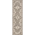 thumbnail image 6 of Well Woven Monzala Brown Persian Floral Medallion 3x7 (2'3" x 7'3") Runner Rug, 6 of 8