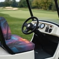 thumbnail image 6 of Pzuqiu Palm Sunset Golf Cart Seat Covers Breathable, Easy Install Golf Car Accessories Fit for Club Car Precedent, 6 of 10