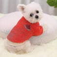 thumbnail image 1 of Ropa para mascotas cachorro perro cálido jersey de lana abrigo pequeño Yorkie Chihuahua gato, 1 of 4