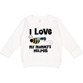 thumbnail image 2 of Inktastic My Mommy's Helper Little Bee Kids Toddler Sweatshirt, 2 of 4