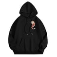 thumbnail image 6 of YAYUBA Women's Graphic Hoodies Japanese Hoodie Top Oversized Long Sleeve Anime Pullovers Sweatshirts, M, Black, 6 of 7