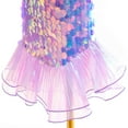 thumbnail image 5 of Little Mermaid Costume Toddler Girls Princess Dress Sequin Outfit Halloween Birthday Party Christmas, 5 of 6