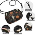 thumbnail image 3 of FORMRS Mini Crossbody Bag for Women Adjustable Rope Shoulder Casual Phone Purse, Autumn Ghost Pattern, 3 of 7