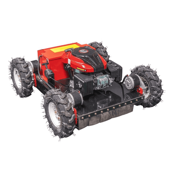 Robot lawn mower sale！Remote Control Lawn Mower 45° Climbing Adjustable Height