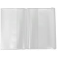 thumbnail image 5 of Parvistic 10pcs Clear Book Cover Width Adjustable Book Cover Soft Cover Books Protective Cover, 5 of 11