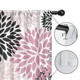 thumbnail image 4 of Blackout Kids Curtains,Pink Floral and Petal Pattern Childrens Insulated Curtains Set Of 2,Bedroom Essentials,Toddler Room Decor 42x54in(106x137cm), 4 of 5