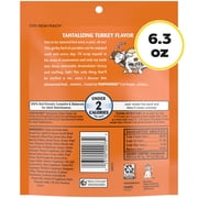 Temptations Classic Tantalizing Turkey Flavor Crunchy And Soft Treats For Cats, 6.3 Oz Pouch